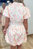 Alexandria Fit & Flare Dress Floral Eyelet