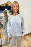 Vintage Havana 2 Piece LS Pant Set Grey