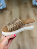 Toms Diana Mule Bronze Deco Basketweave