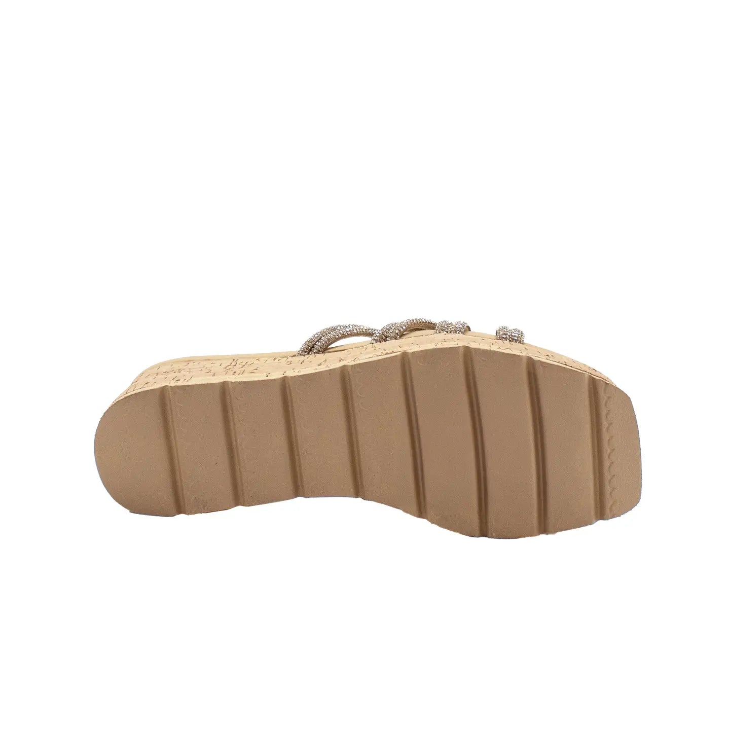 Volatile Solaris Wedge Sandal Gold