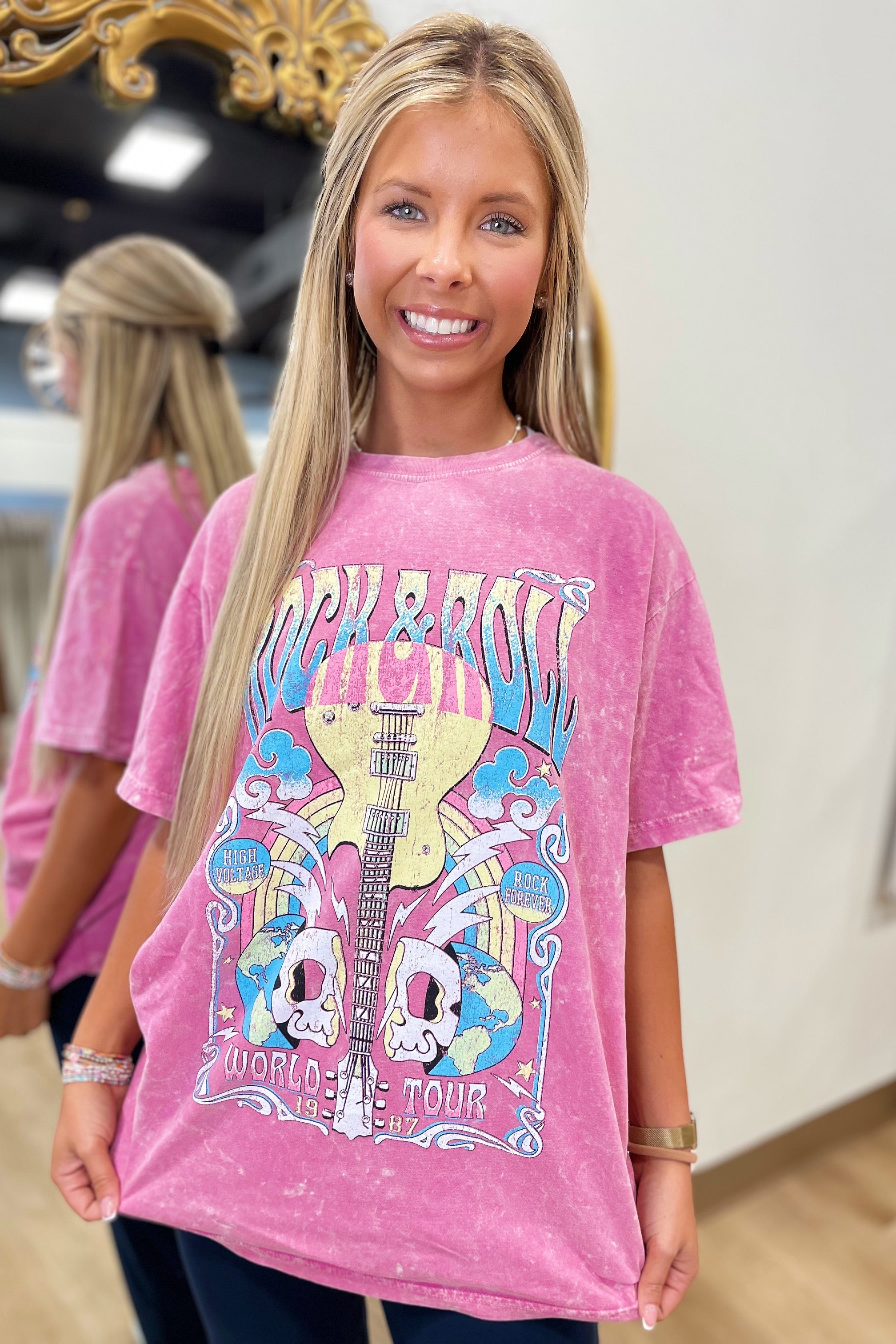 Rock & Roll World Tour 1987 Pink