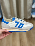 Back 70 Barkley Jogger White French Blue