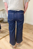 Charlie B Wide Leg Stretch Denim Pant