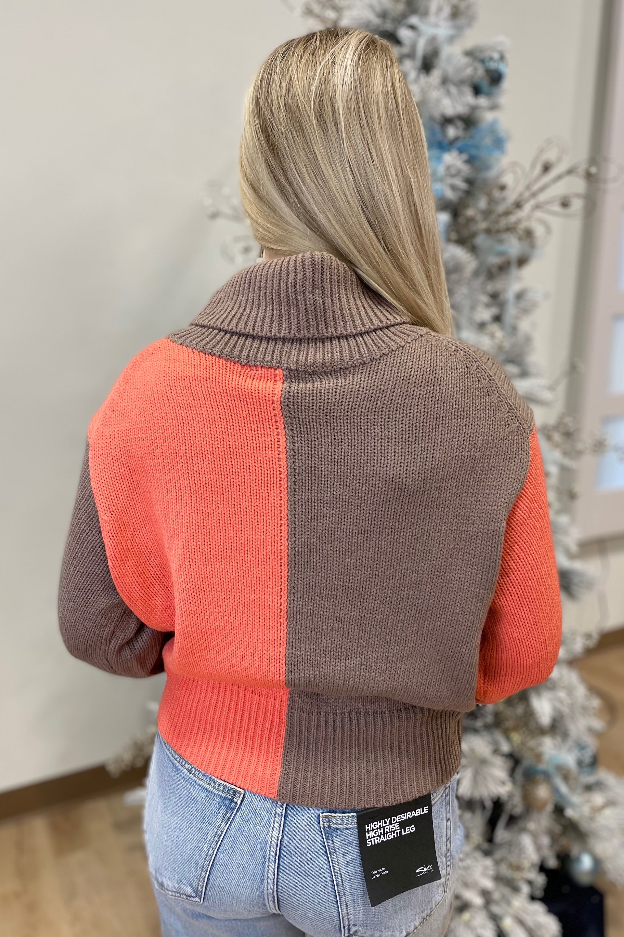 Fall Magic Colorblock Sweater
