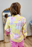 Charlie B Printed Shirt Lemonade