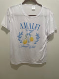 Amalfi Coast Tee White