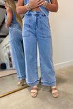 FRNCH Saphira Pork Chop Pocket Jean