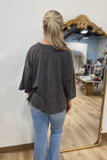 Star Power Patchwork Tee Ash