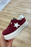 Vintage Havana Hunter 1 Maroon Sneaker