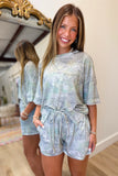 Casual Camo 2 Piece Short Set