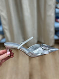 Chiara Pointed Toe Slingback Silver