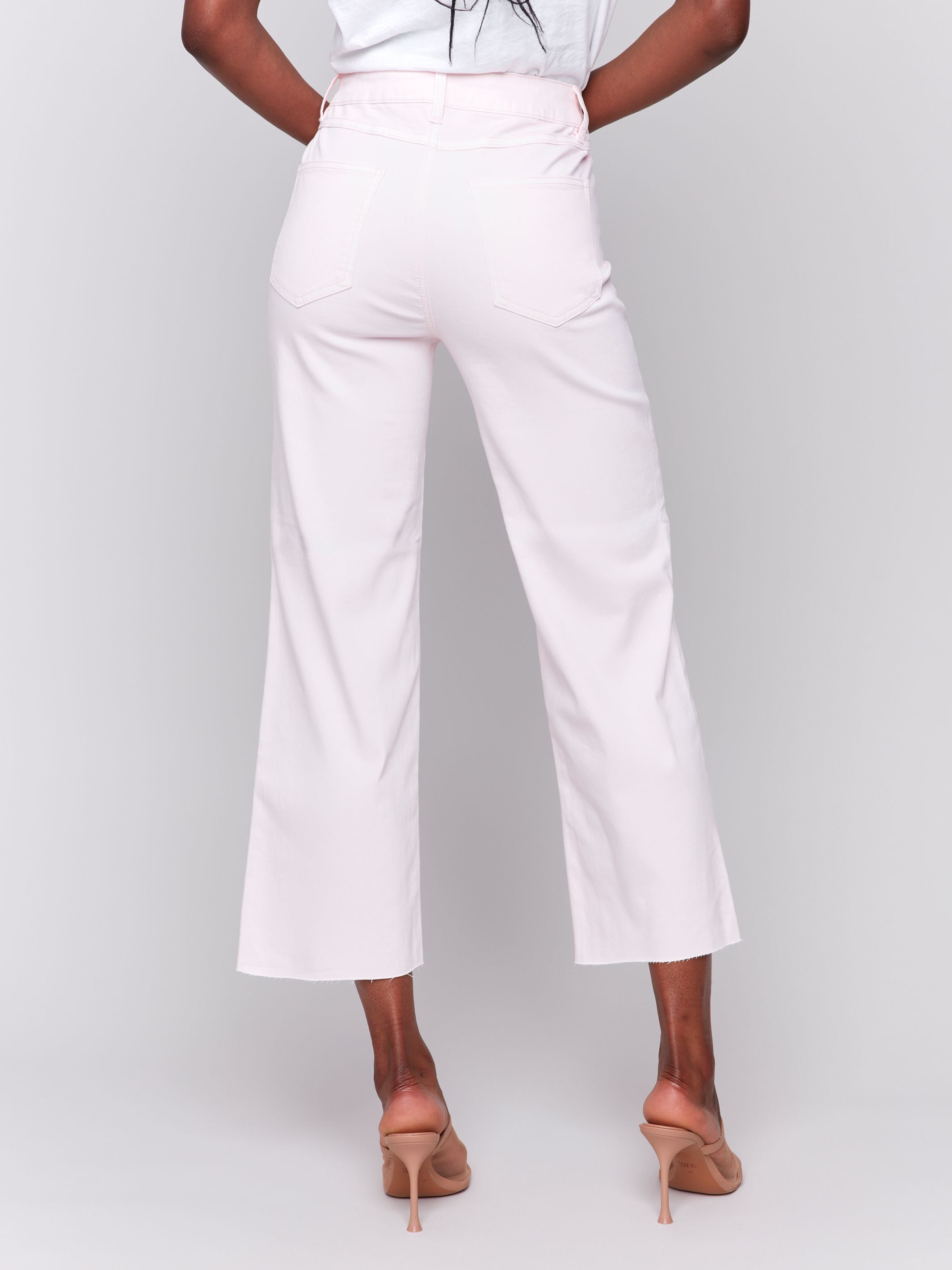 Charlie B Wide Leg Pant Petal