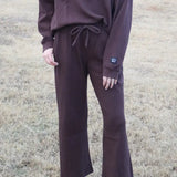 Lulu Mac Waffle Pant Brown