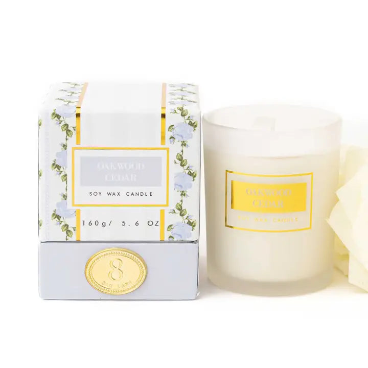 Oakwood Cedar Soy Candle
