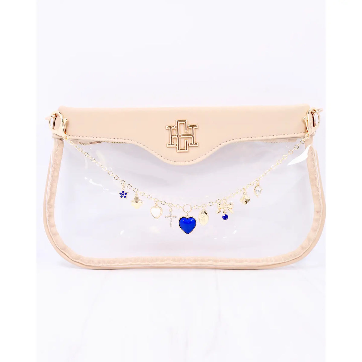 Avery Bag Chain Royal Blue White