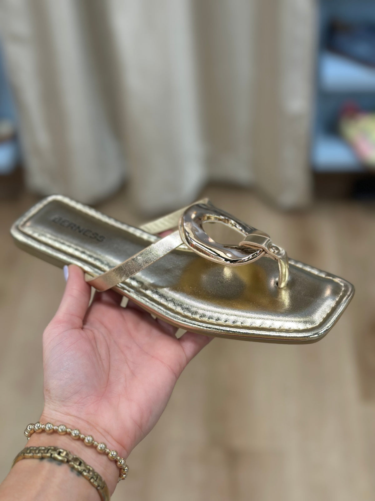 Kori Thong Sandals Gold