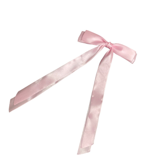 Wide Ribbon Bow Clip 3 Colors Available