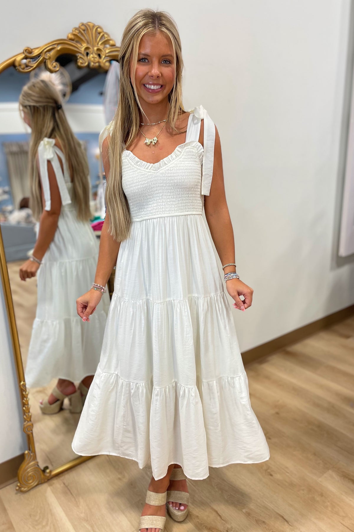 Summer Day Dress Cream