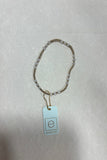 E Newton Gemstone Gold Joy Pattern 3mm Bead Bracelet Moonstone