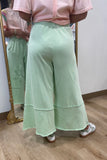 Tyler Floral Wide Leg Pant Apple Cider