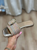 View Slide Sandal Rainbow