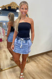 Perfect Trip Skort Denim