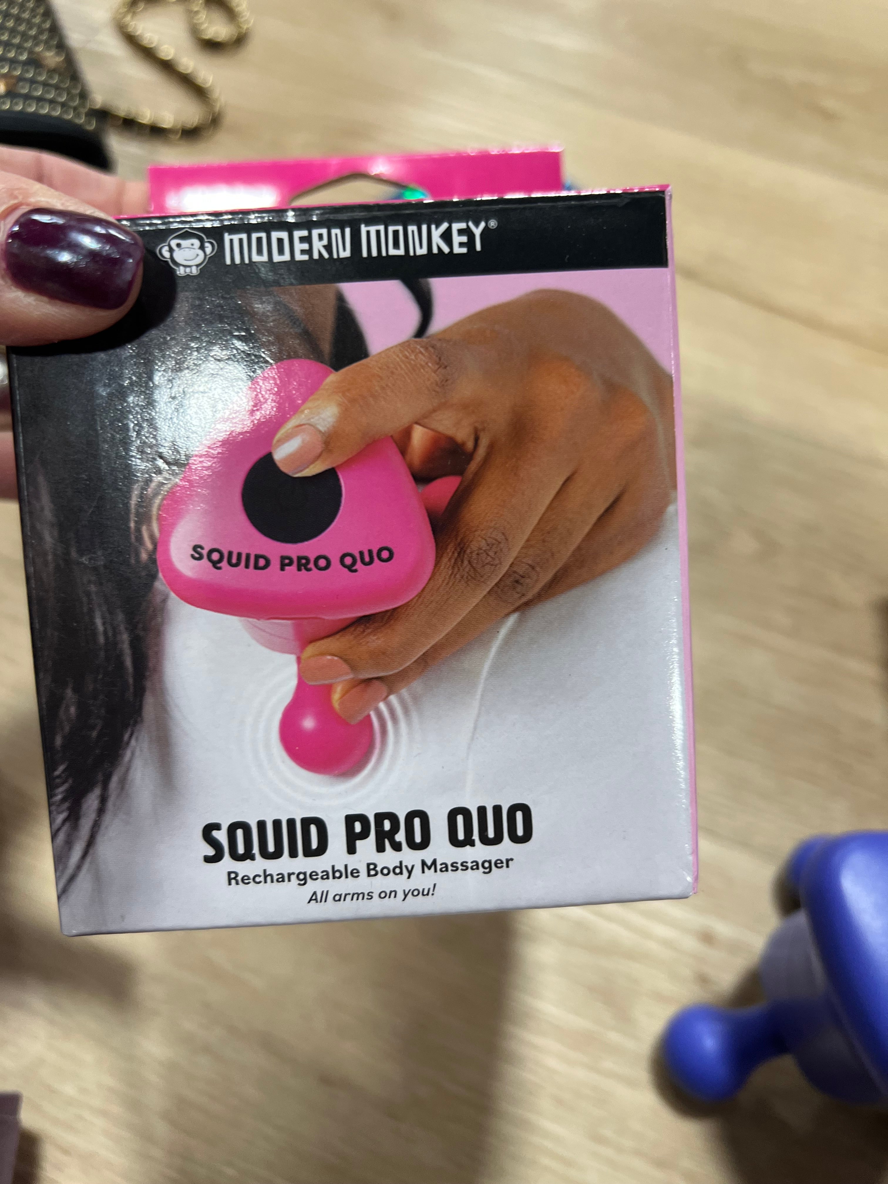 Modern Monkey Squid Pro Quo Rechargeable Body Massager