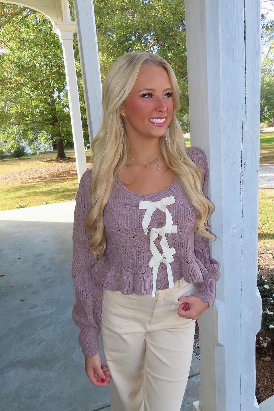 Dressed Up Sweater Taupe