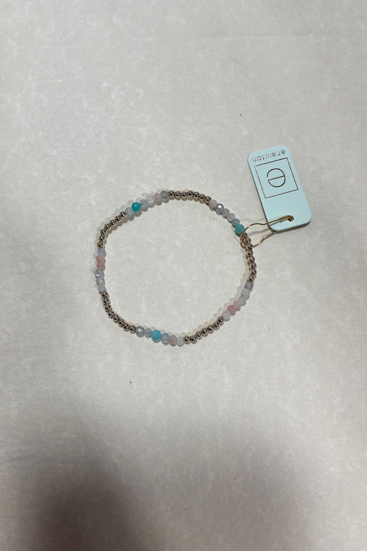 E Newton Blissful Pattern 2.5mm Bead Bracelet Hot Mess SS25
