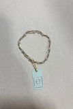 E Newton Pearl Sincerity Pattern 4mm Bead Bracelet Pink Opal