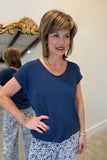Renuar Knit Top Indigo
