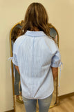 Striped Seaside Top Blue