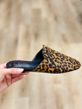 Shushop Atlas Mule Slide Leopard Hair