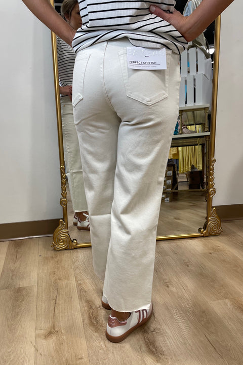 Bayeas Wide Leg Pant White