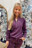 Softies Dreamtech 1/4 Zip Jogger Set Fig