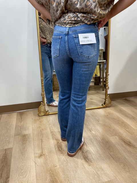 Bayeas Bootcut Jeans Medium Blue