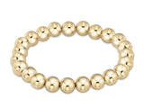 E Newton Extends Classic Gold 8mm Bead Bracelet