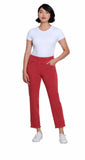 Multiples Pull On Pants Brick