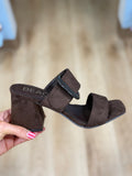 Matisse Sally Double Strap Sandal Espresso