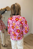 Transition Top Floral Red