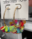 Multi Layered 2" Earrings