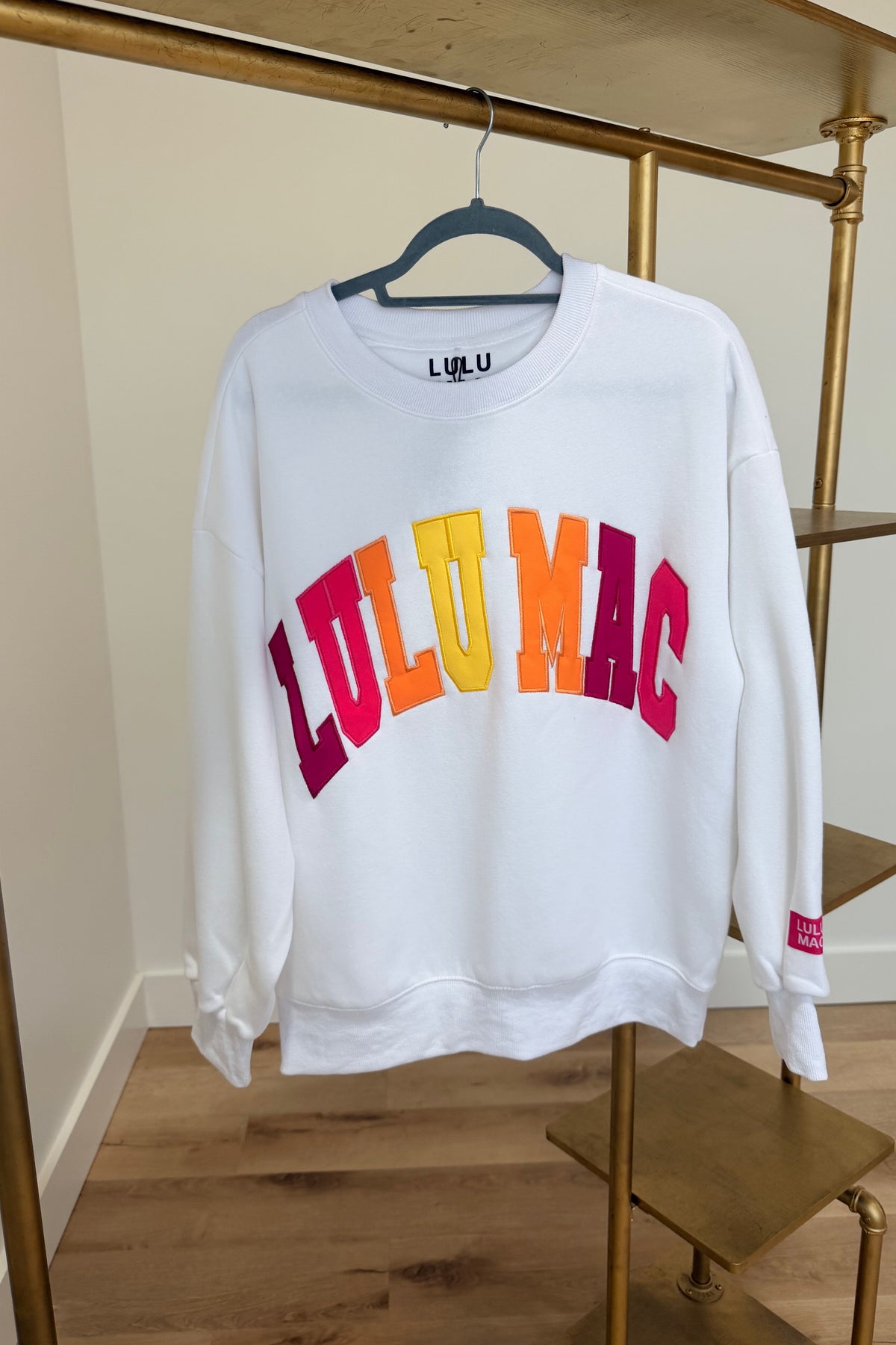 Lulu Mac Multi Stitch Top White