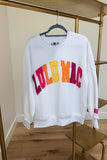 Lulu Mac Multi Stitch Top White