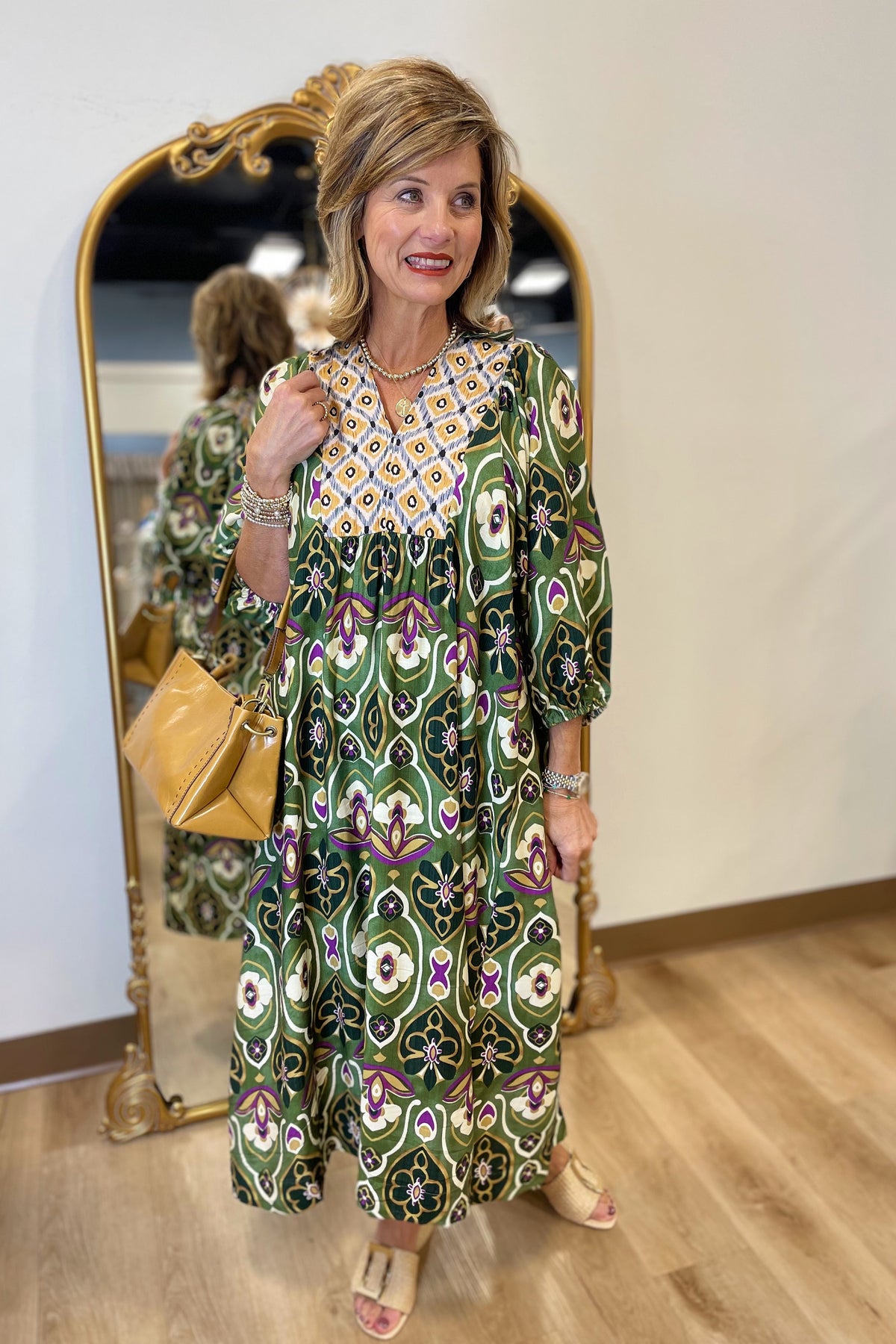 Umgee Split Neck Dress Green Expectations Too Umgee Split Neck Dress Green Expectations Too
