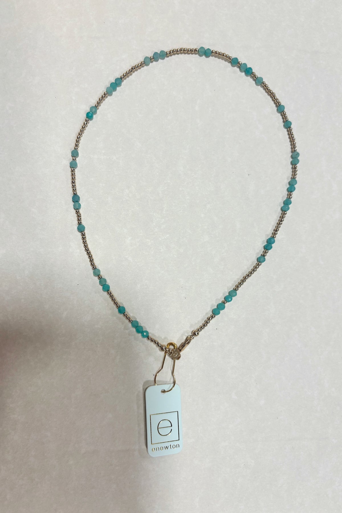 E Newton 15" Choker Hope Unwritten Gemstone Amazonite