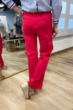 Runaway Red Ponte Flare Pants