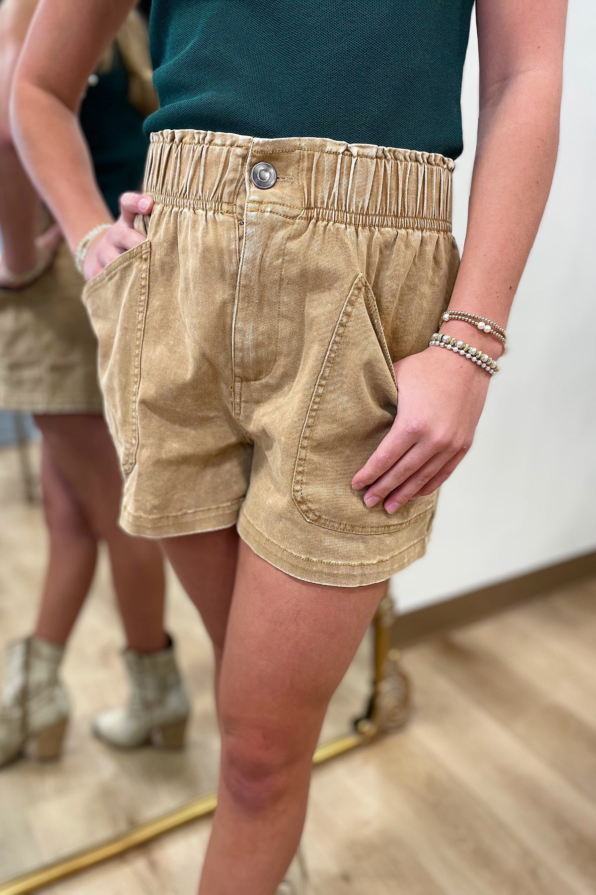 Shorts For Fall Camel