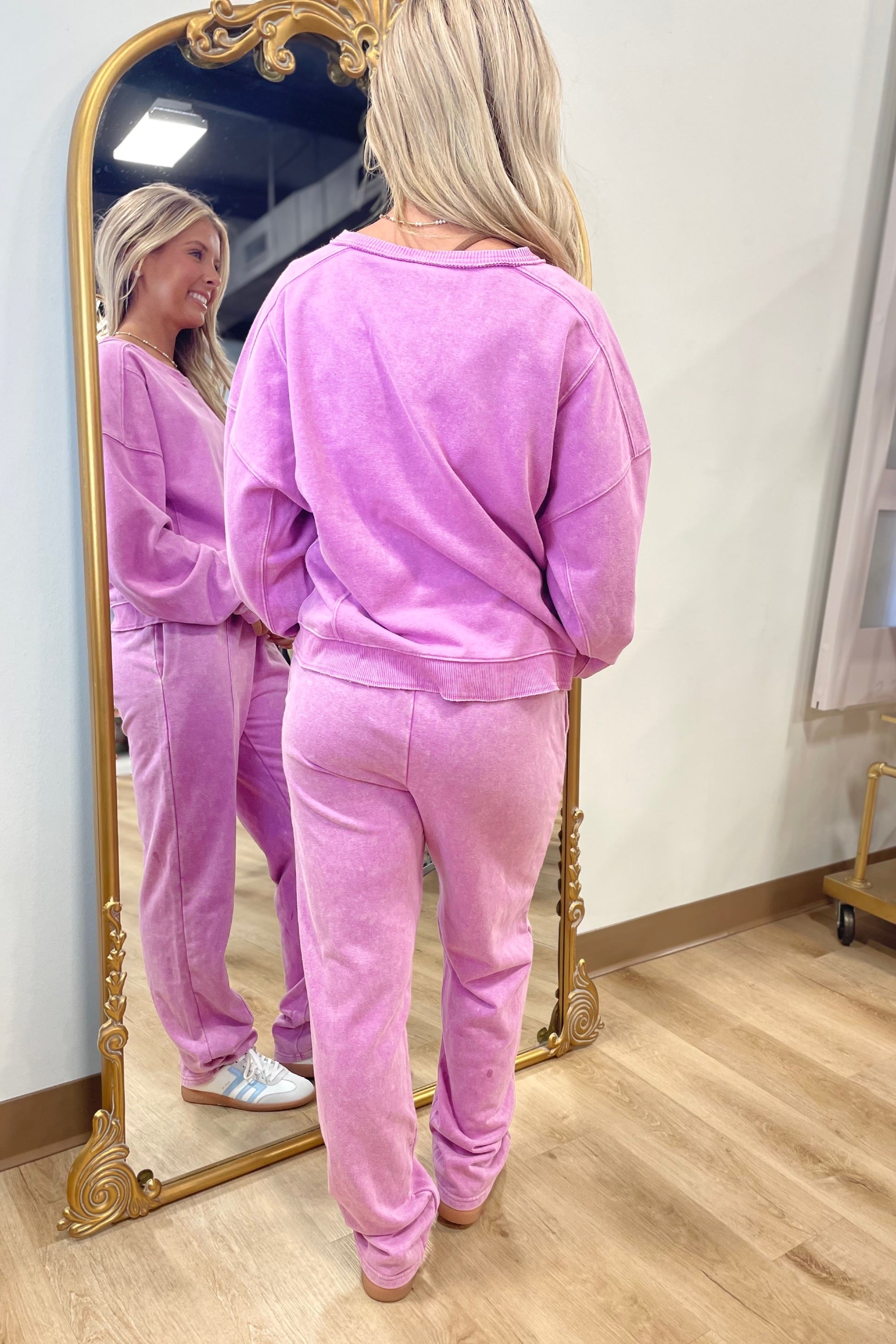 Very Comfy 2 Piece Pant Set Lilac