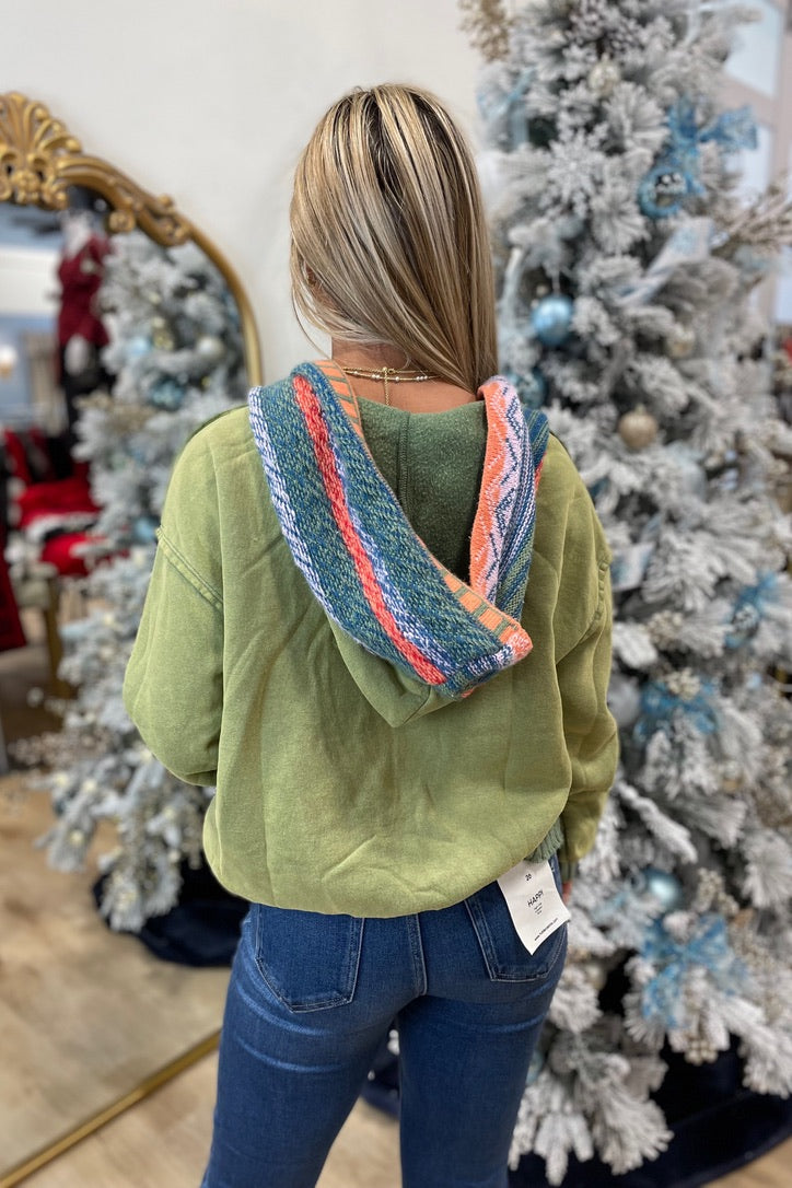 Complete Comfort Pull Over Hoodie Sage