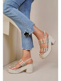 Wedge Espadrille Sandals Multi